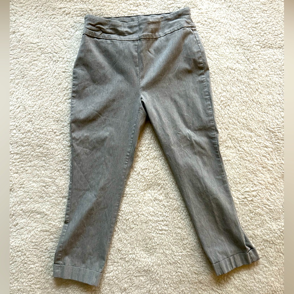 Grey Ankle Pants
